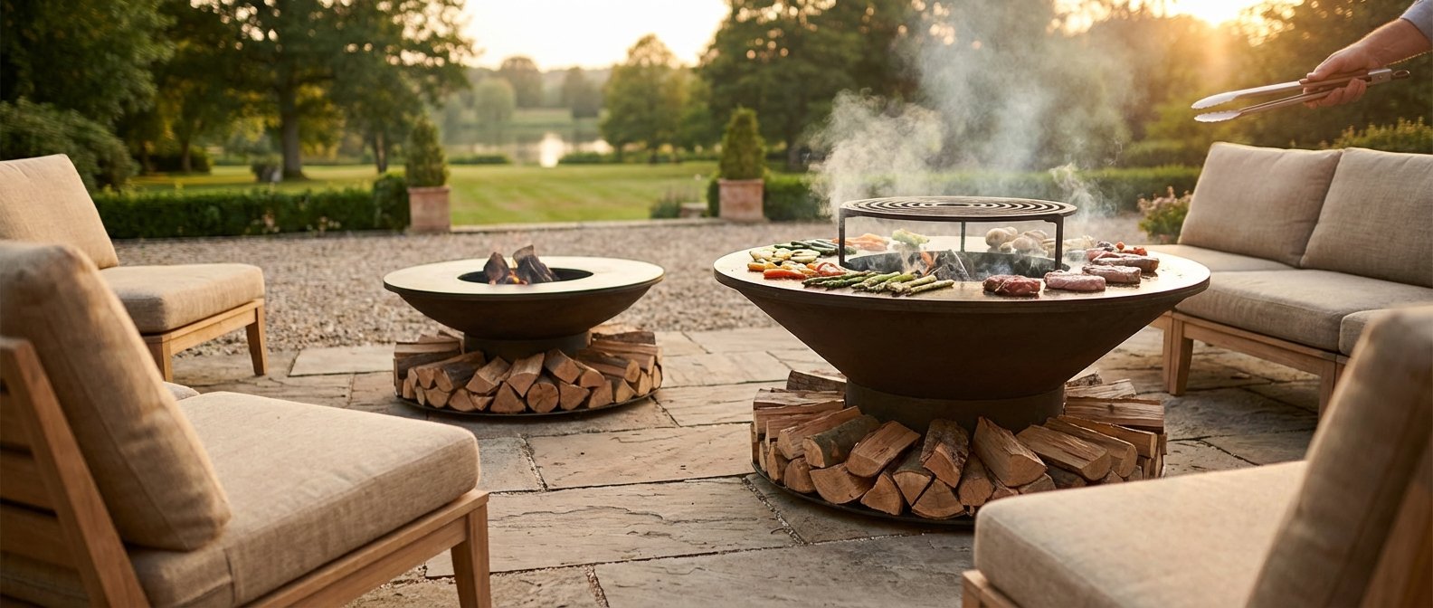 Dimensions Brasero Plancha